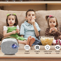 Mini Portable Led Projector For Kids - 1080P Resolution thumbnail