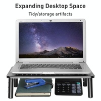 Lenovo Thinkpad Laptop Stand with Phone Holder - Elevated Monitor Stand thumbnail