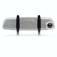 7 Lcd Touch Screen Rear View Mirror Car Recorder with Separate Camera thumbnail