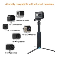 Foldable Tripod Selfie Stick for Action Cameras - 23.5-81cm Length thumbnail