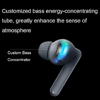 Wireless Active Noise-cancelling Earbuds for Music and Gaming - White thumbnail