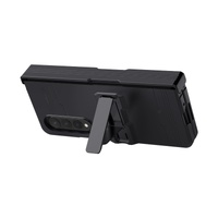 Anti-fall King Kong Phone Case for Samsung Galaxy z Fold 4 - Black thumbnail