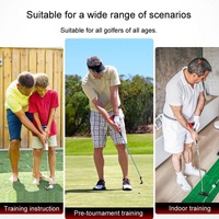 Improve Golf Posture with Putter Wrist Fixer Set - Red thumbnail