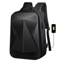Waterproof Laptop Backpack with Usb Port - Large Capacity - Light Grey thumbnail
