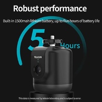 Intelligent 360 Degree Follow Gimbal Camera with Ai Face Recognition - Black thumbnail