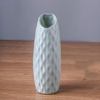 Sturdy Plastic Vase for Creative Display - Drop-resistant - Milk White thumbnail