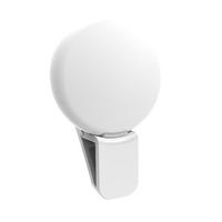 2-pack Led Selfie Light for Mobile Phone Photography - White thumbnail