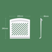 Foldable Laptop Cooling Stand - Height Adjustable - White thumbnail