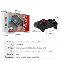 Wireless Game Handle for Nintendo Switch / Lite - Tooth Design thumbnail