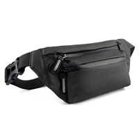 Multi Function Outdoor Sport Waist Bag Crossbody For Mobile Phones - Black thumbnail