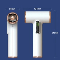 Rechargeable Hair Dryer 3 Speeds Adjustable White thumbnail