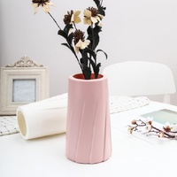 Creative Plastic Vase for Modern Decor - Simple Design - Blue thumbnail