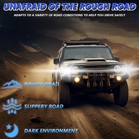 4 Inch Flood - Surface Mixed Luminous Anti - Glare Lens Round Light D0084 thumbnail