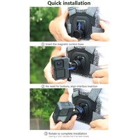 3-piece Magnetic Gimbal Base Adapter for Gopro / Insta360 Go 3 Action Camera thumbnail