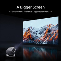 Portable Home Theater Projector - 720P 150 Lumens Grey thumbnail
