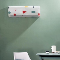 Anti-dust Hanging Air Conditioner Cover - All Inclusive - 95x31x21cm - Flower thumbnail