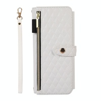Foldable Diamond Lattice Phone Case for Samsung Galaxy z Fold 4 - White thumbnail