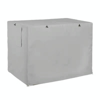 Outdoor Pet Cage Cover - Waterproof & Dustproof - 109x74x76cm - Grey thumbnail