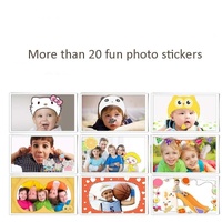 2.0 Hd Screen Wifi Children's Digital Camera with 12mp Cartoon Design and Fun Photography - 2 Screen Wifi Cartoon Design Fun Photography - Sky Blue thumbnail