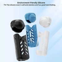 Silicone Shockproof Case and Lens Cover for Insta360 X4 by Sunnylife - Blue - Lens Cover thumbnail