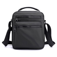 Men Oxford Cloth Crossbody Chest Bag Sporty And Versatile - Black thumbnail