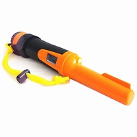 Waterproof Handheld Metal Detector with Lcd Display - Fluorescent Green thumbnail