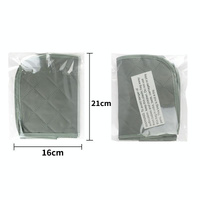Small Home Bread Maker Dust Cover - Polyester Material - Dark Brown thumbnail