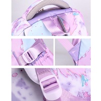 Backpack Set with Lunch Bag & Pencil Case for Kids - Purple thumbnail