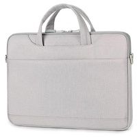 Waterproof Oxford Cloth Laptop Handbag - Fits 13.3-14 Inch - P510 - Grey thumbnail