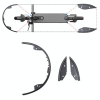 Xiaomi M365 Side Protection & Bumper Set - White thumbnail