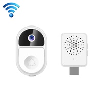Smart Video Doorbell With Ultra Wide Angle And Two-Way Voice - White thumbnail