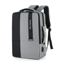 Large-capacity Laptop Backpack with Usb Charging - Ideal for Business Commuters - Blue thumbnail