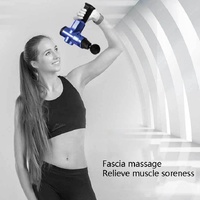 Portable Electric Massager For Muscle Relaxation And Fitness - Red thumbnail