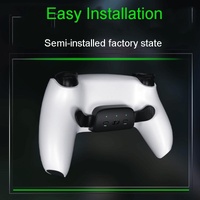 Customizable Dual Back Clip for Ps5 - White Diy Kit thumbnail