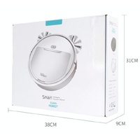 3-in-1 Smart Vacuum Cleaner Robot - Rechargeable Multifunctional Dry / Wet - White thumbnail