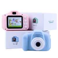 Portable 8.0mp Hd Children's Digital Camera with 2.0 Screen - Pink thumbnail