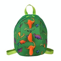 Durable Dinosaur Backpack for Kids - Lost Proof - Red thumbnail