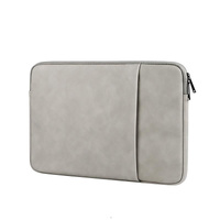 13.3 Inch Double Layer Waterproof Laptop Liner Bag - Dark Gray thumbnail