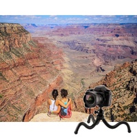 Versatile Octopus Tripod for Slr Cameras Gopro and Phones - Ball Head thumbnail