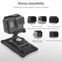 360 Degree Rotating Quick Release Backpack Strap Mount for Gopro Hero12 thumbnail