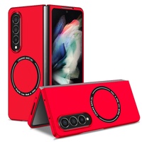 Secure & Portable Magnetic Folding Case for Samsung Galaxy z Fold 4 - Black thumbnail