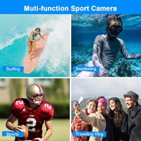 Waterproof 48mp Dual Screen Outdoor Camera - Wdc901 - Yellow thumbnail