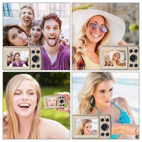 16Mp 4X Zoom Hd Digital Video Camera With 2.4 Tft Screen - Black thumbnail