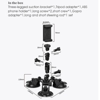 Triangle Suction Cup Mount - Strong Direction thumbnail