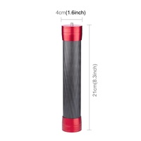 Lightweight Carbon Fiber Monopod for Dji Moza Feiyu Zhiyun Gimbals - Black thumbnail