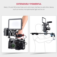 Video Camera Cage Stabilizer For Dji Bmpcc 4K - Black Handle thumbnail