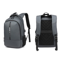 Multifunctional Oxford Laptop Backpack - Cxs-622 - Black thumbnail