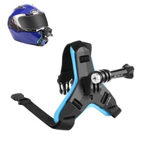 Universal Chin Strap Mount for Action Cameras - Black thumbnail