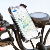 Bicycle Gps Navigation Mount for Handlebars - Compatible with 4.0-6.5 Phones and Gopro thumbnail