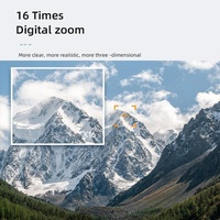 Portable 16X Zoom Hd Digital Camera With 2.88 Ips Screen - Black thumbnail